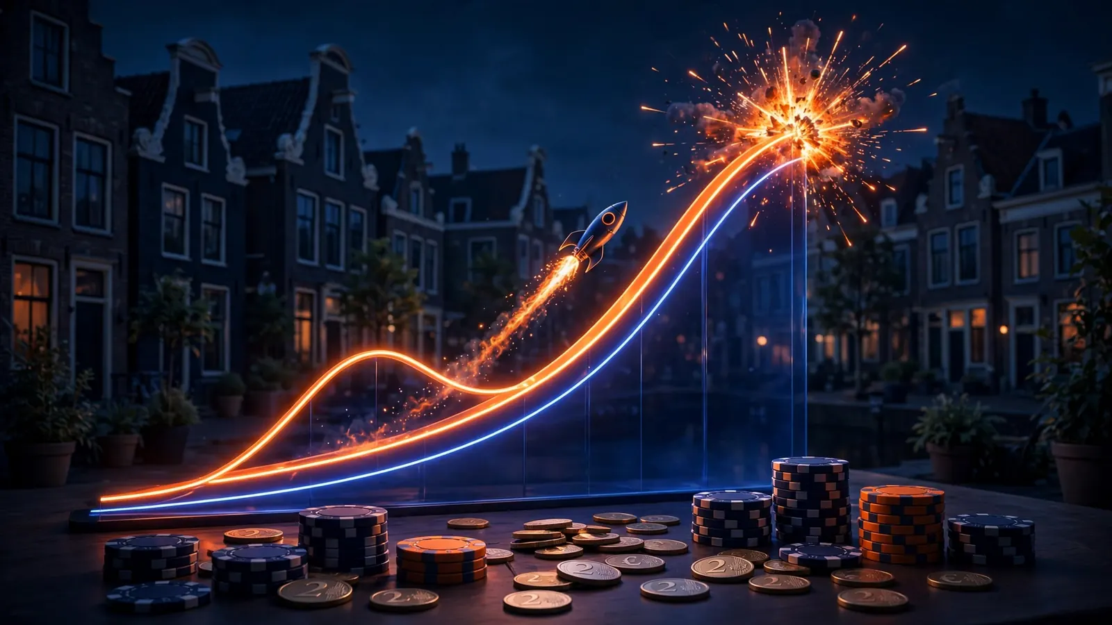 Crashgames in Nederlandse casino’s: zo werkt een ronde