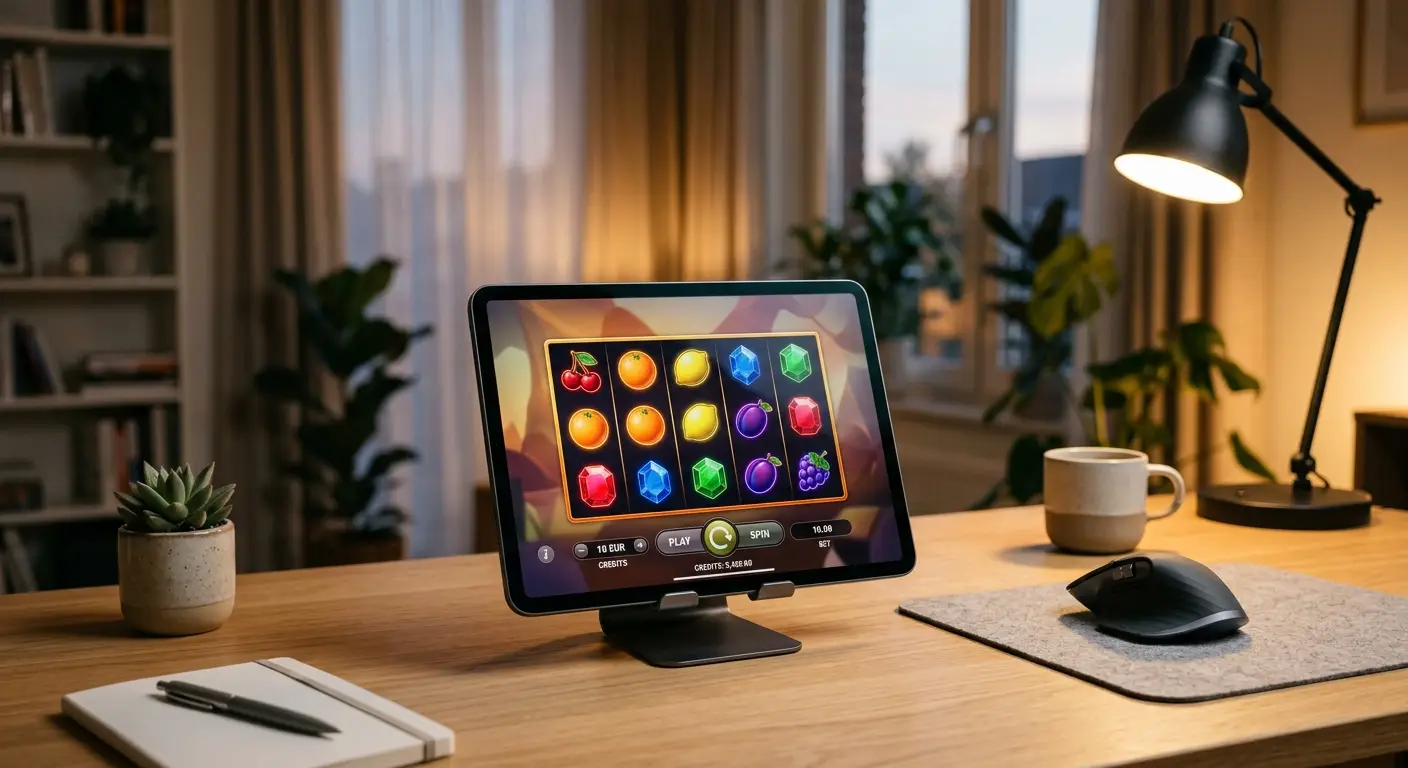 Spelaanbod casino zonder Cruks — gokkasten en live casino op tablet